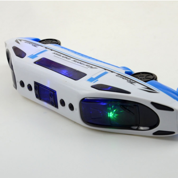 Child Cartoon Small Train Electric light Music Puzzle Toy Car High Speed Locomotive Small Train