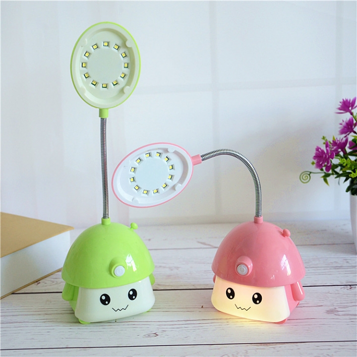 Cartoon Student Table lamp Led Double Gear Cartoon lights Bedside Small Table Lamp