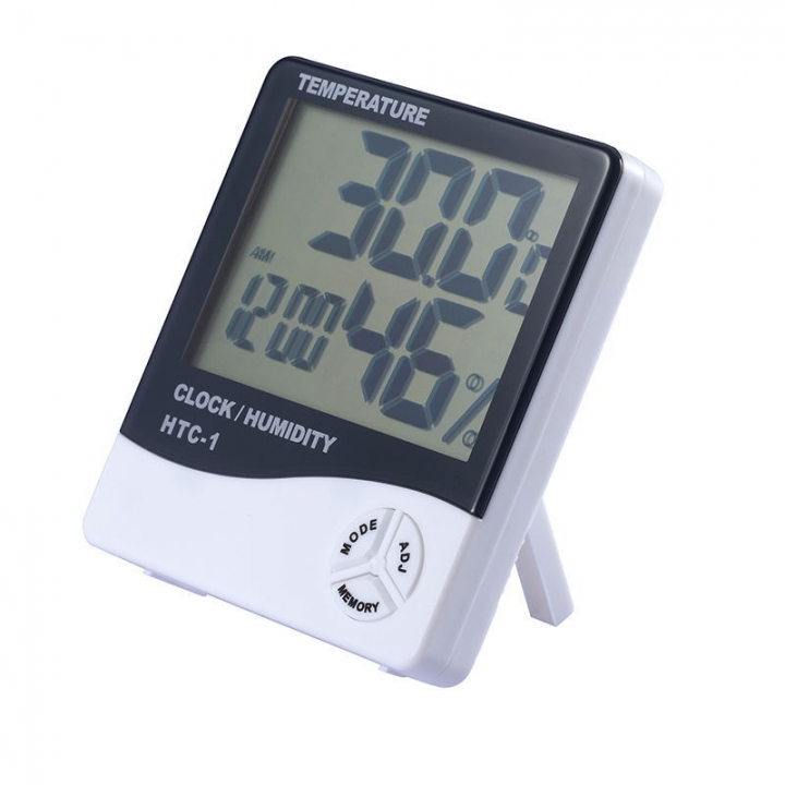 Large Screen Household High-precision indoor Electronics Alarm Clock Thermometer Hygrometer