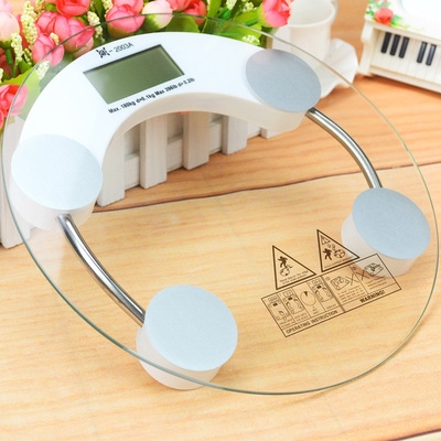 Electronics Weighing Scale Household Mini Human Body Scale Health Name  Tempered Glass Scale