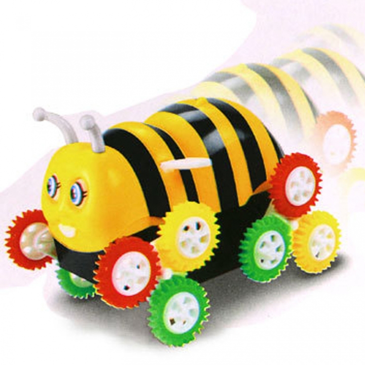 Creativity Electric Little Bee Toy Roll Stunt Car Puzzle Dump Truck Child Toy