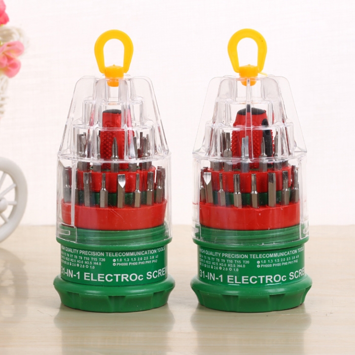 Household Pagoda type Multifunction Trowel kit inner Hexagon Stainless Steel File Combination