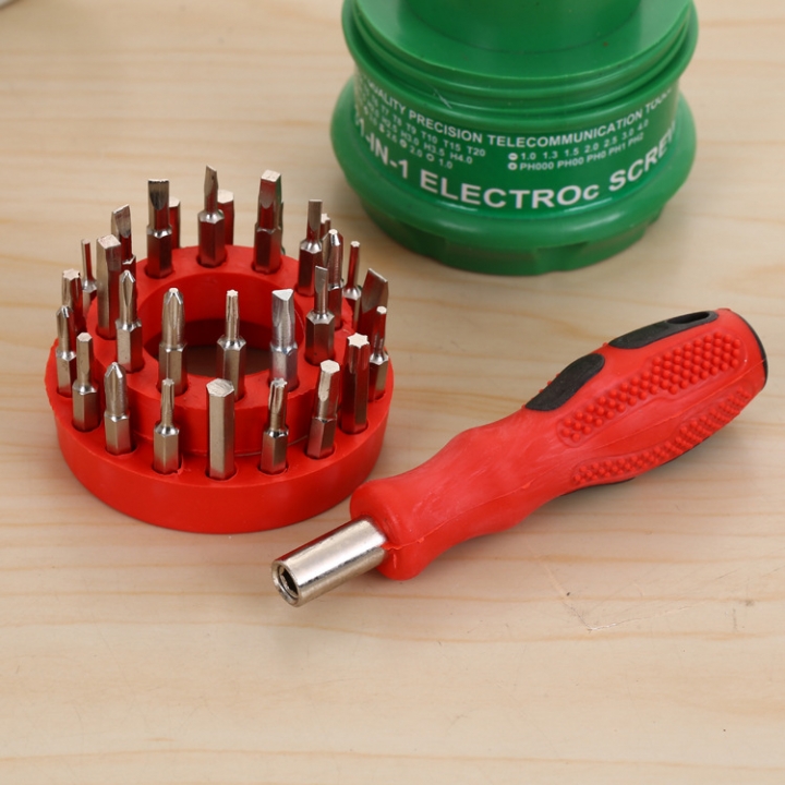 Household Pagoda type Multifunction Trowel kit inner Hexagon Stainless Steel File Combination