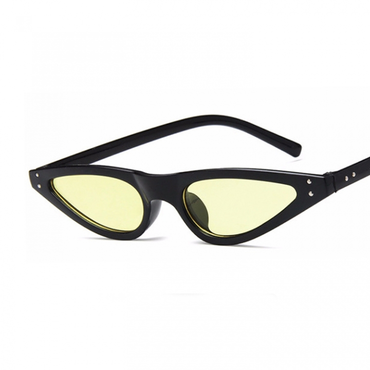Western Style Cat's Eye Sunglasses Small Box Fashion Drop of Water Vintage Sunglasses