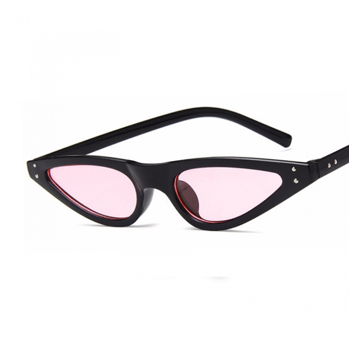 Western Style Cat's Eye Sunglasses Small Box Fashion Drop of Water Vintage Sunglasses