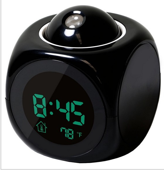 Multifunction Projection Report Clock Led Colorful Projection Voice Report Clock Projection Clock