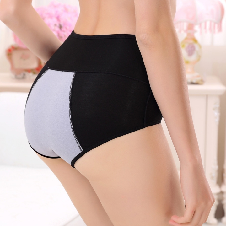 Ms High Waist Abdomen Locking Physiological Underwear Menstruation Women's Widen Underwear