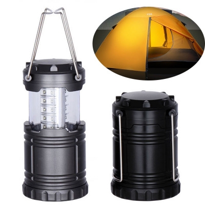 0utdoor Camping Tent lights Emergency light Stretching Campfire  Round type lantern