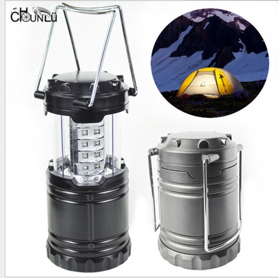 0utdoor Camping Tent lights Emergency light Stretching Campfire  Round type lantern