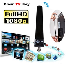 TOP Clear TV Key HDTV FREE TV Digital Indoor Antenna Ditch Cable As Seen on TV
