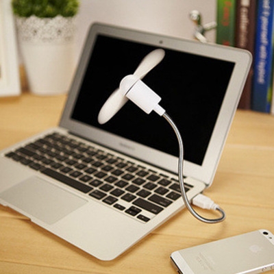Household Small Fan Serpentine USB Fan Desktop Computer Bendable Mini Office Small Fan