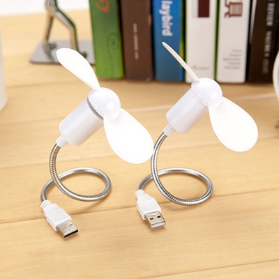 Household Small Fan Serpentine USB Fan Desktop Computer Bendable Mini Office Small Fan