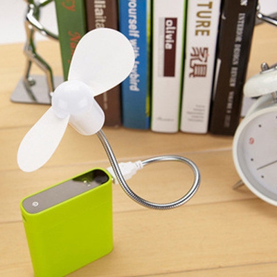 Household Small Fan Serpentine USB Fan Desktop Computer Bendable Mini Office Small Fan