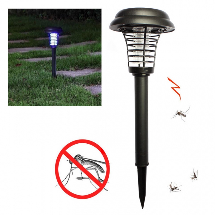 Solar Energy Mosquito Lamp Insertion Street light Garden lights Led Solar energy Outdoor Insect Lamp