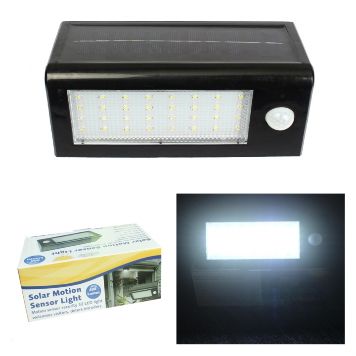 Solar Energy Street Light Human Body induction Wall lamp 32LED Highlight Garden lights