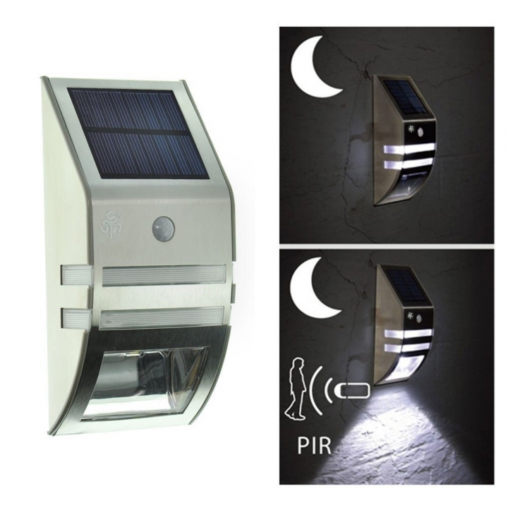 Super Bright Led Household Solar Energy Garden Lights Outdoor Wall Lamp Human Sensing Street light