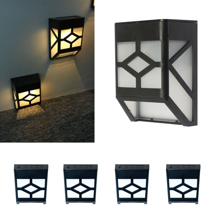 Household Solar light Pane Street light Decoration Solar Energy Fence lights