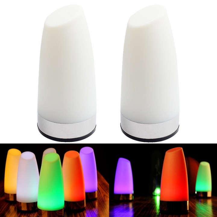 Colorful DecorationTable Lamp Bar Restaurant Household Toilet lights USB Charging LED night light