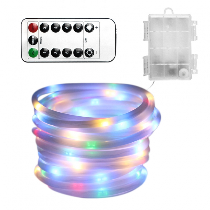 Christmas Decorative lights Battery Box light Waterproof Battery Case Misty Tube light