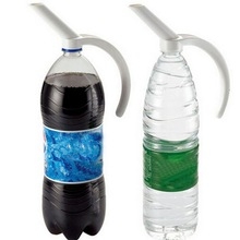 Plastic Bottled Beverage Handle Soda Coke Drinkeware Water Spout Bottle  Home