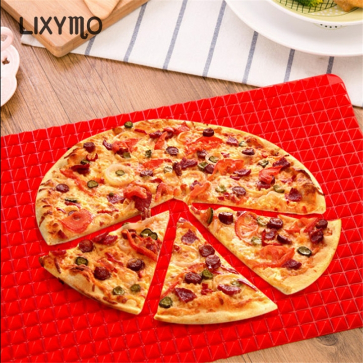 Pyramid Pan Non Stick Fat Reducing Silicone Bake Mat Oven Baking Tray Sheets