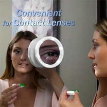 Swivel Brite Bathroom Makeup Mirror with LED lights 8 Times Magnified Beauty Mirror Sucker