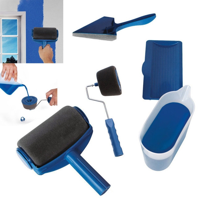 Drop ship Paint Runner Pro Roller Brush Handle Tool Pro by Renovator Point N Easy Paint Roller Brush