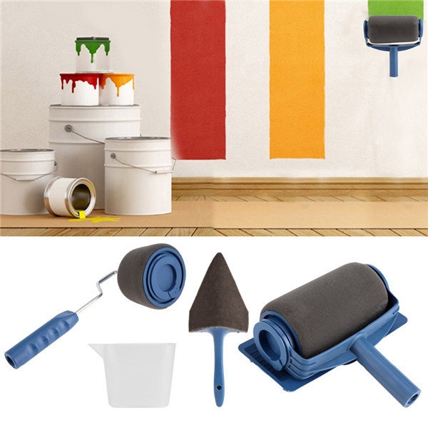 Drop ship Paint Runner Pro Roller Brush Handle Tool Pro by Renovator Point N Easy Paint Roller Brush