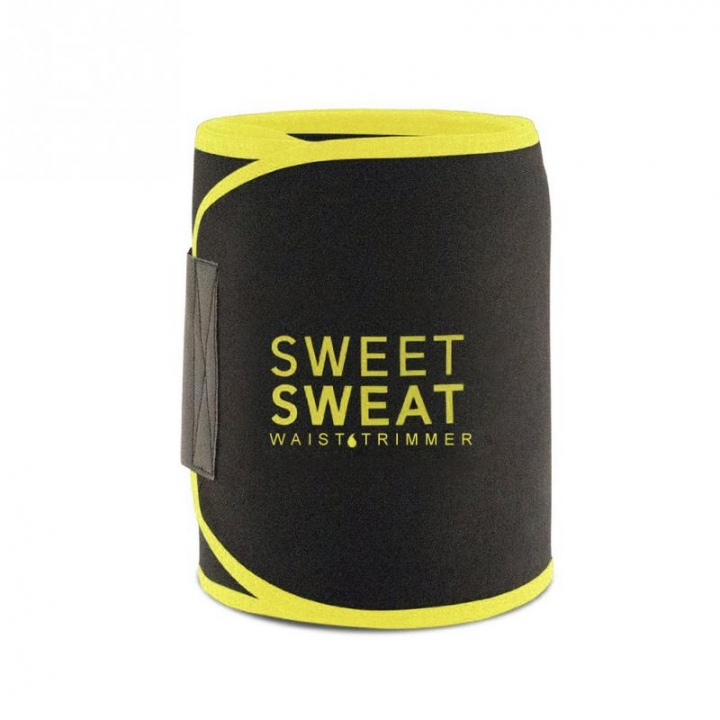 Women Men Shaper Waist Cincher Tummy Trimmer Belt Sweet Sweat Premium Waist Trimmer Belt