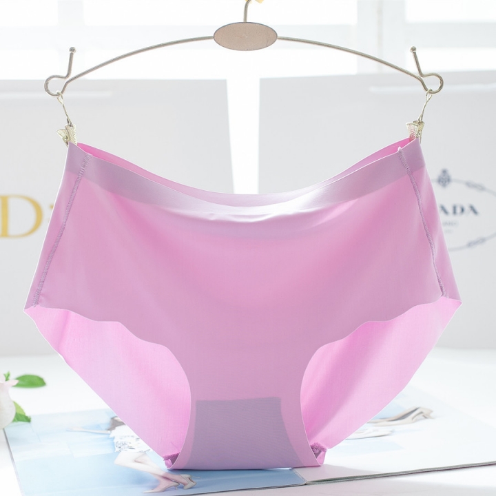 Ice silk No Trace Ms Underwear Seamless One Piece Women's Underwear