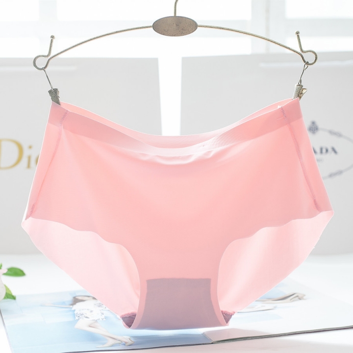Ice silk No Trace Ms Underwear Seamless One Piece Women's Underwear