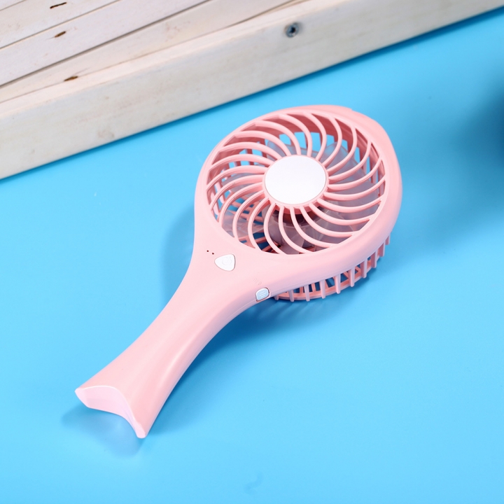 Mini Mermaid  Charging Handheld Fans Student Portable Cartoon USB Fan
