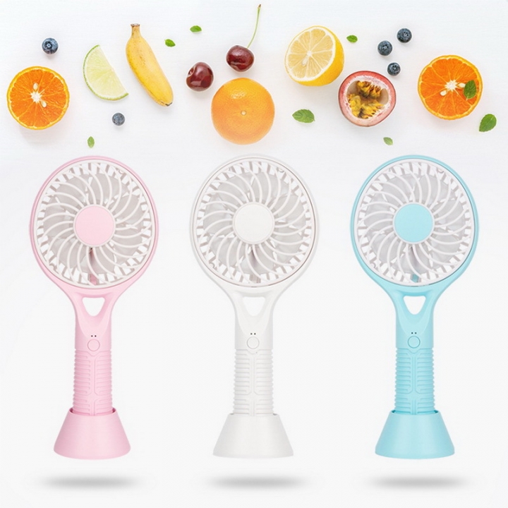 Creativity Tennis Fans Lightweight Portable Cool Artifact USB Movement Wind Beat Handheld Small Fan