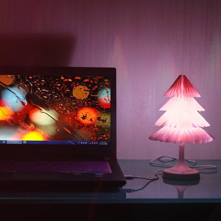 Creativity Christmas Tree USB Table Lamp Bedroom Led Night light Child Christmas gift