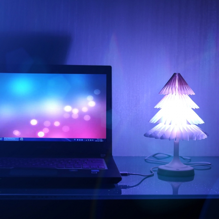 Creativity Christmas Tree USB Table Lamp Bedroom Led Night light Child Christmas gift