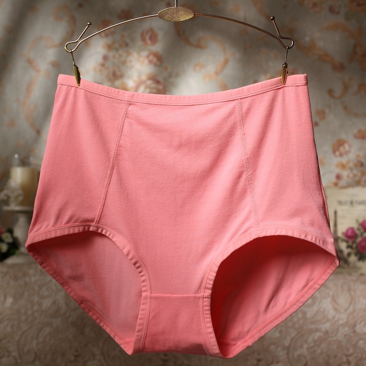 Fertilizer Increase High Waist Cotton Ms Underwear No Trace High Waist Women's Underwear