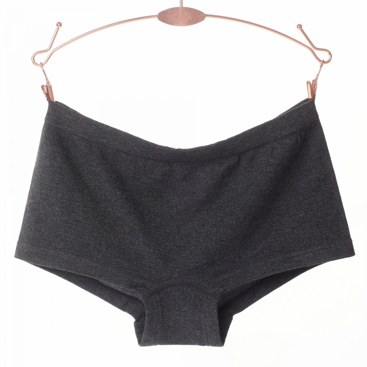 Seamless Flat Angle Underwear Colored Cotton Seamless No Trace Ms Cotton Middle Waist Underwear