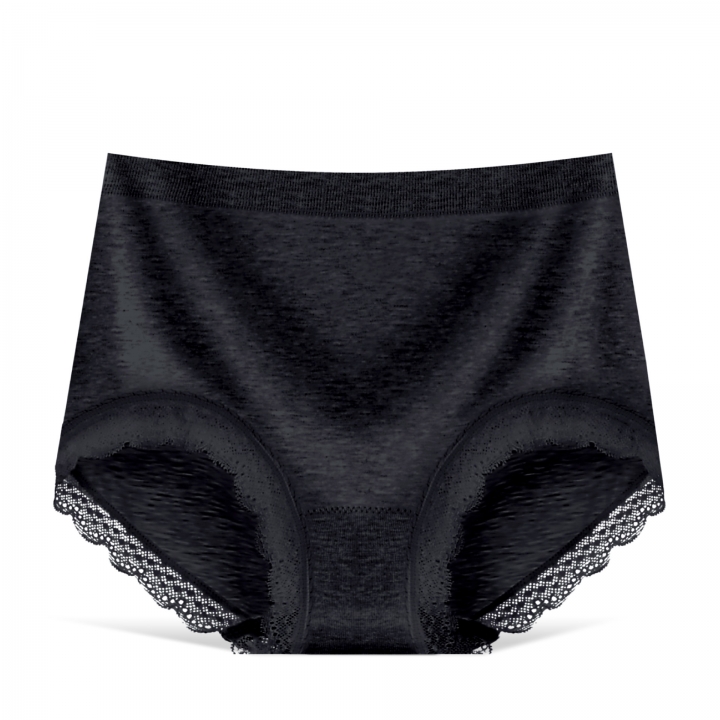 The New Fertilizer Seamless Underwear Colored cotton High Waist Ms Underwear