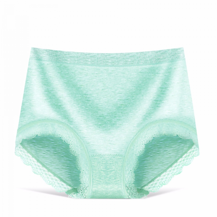 The New Fertilizer Seamless Underwear Colored cotton High Waist Ms Underwear
