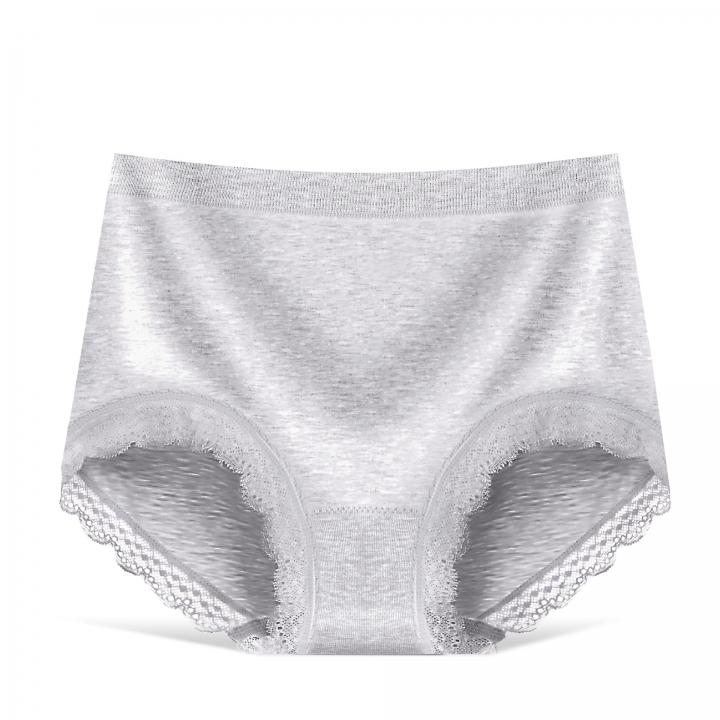 The New Fertilizer Seamless Underwear Colored cotton High Waist Ms Underwear