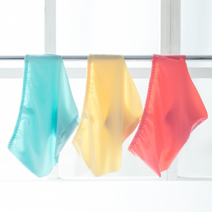 Ice silk No Trace Ms Underwear One Piece Women's Underwear Low Waist Underwear