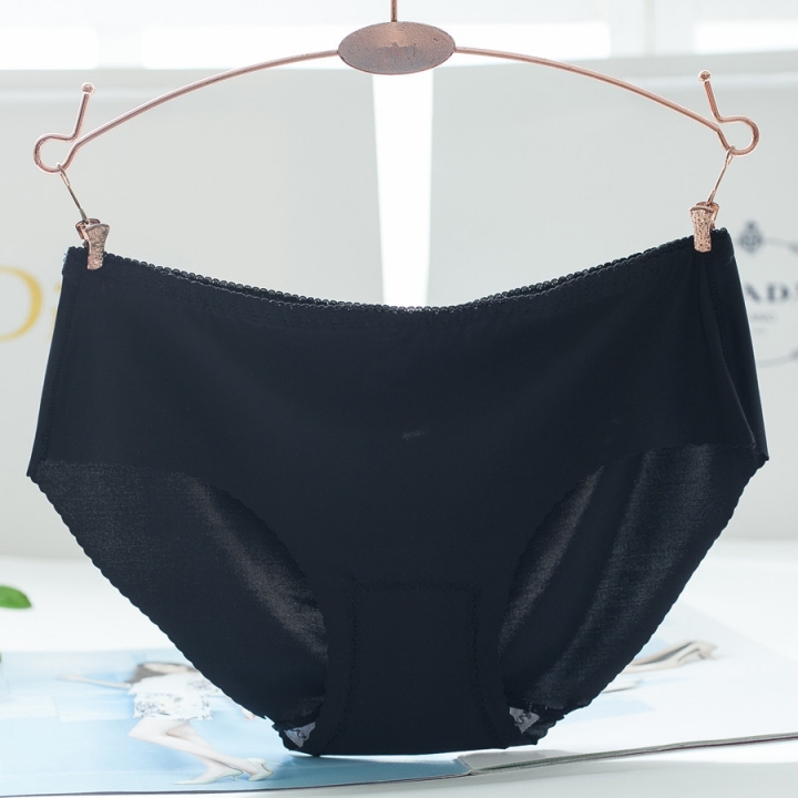 Ice silk No Trace Ms Underwear One Piece Women's Underwear Low Waist Underwear