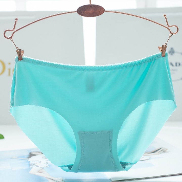 Ice silk No Trace Ms Underwear One Piece Women's Underwear Low Waist Underwear