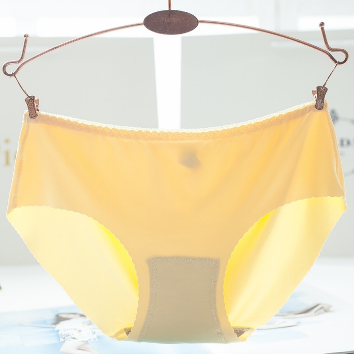 Ice silk No Trace Ms Underwear One Piece Women's Underwear Low Waist Underwear