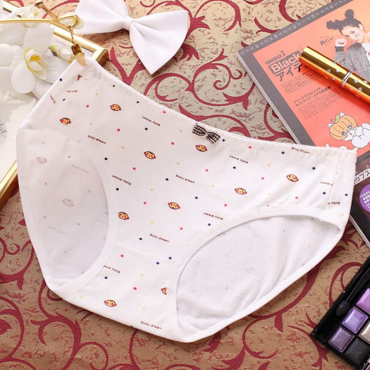 Monkey Cartoon Printing Cotton Ms Underwear Girl lovely Triangular Underwear