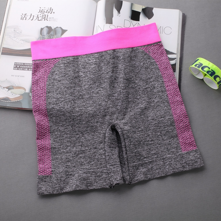 Ms Five Points Yoga Pants High Elasticity Hips Tight Sweatpants Casual Shorts