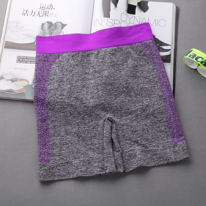 Ms Five Points Yoga Pants High Elasticity Hips Tight Sweatpants Casual Shorts