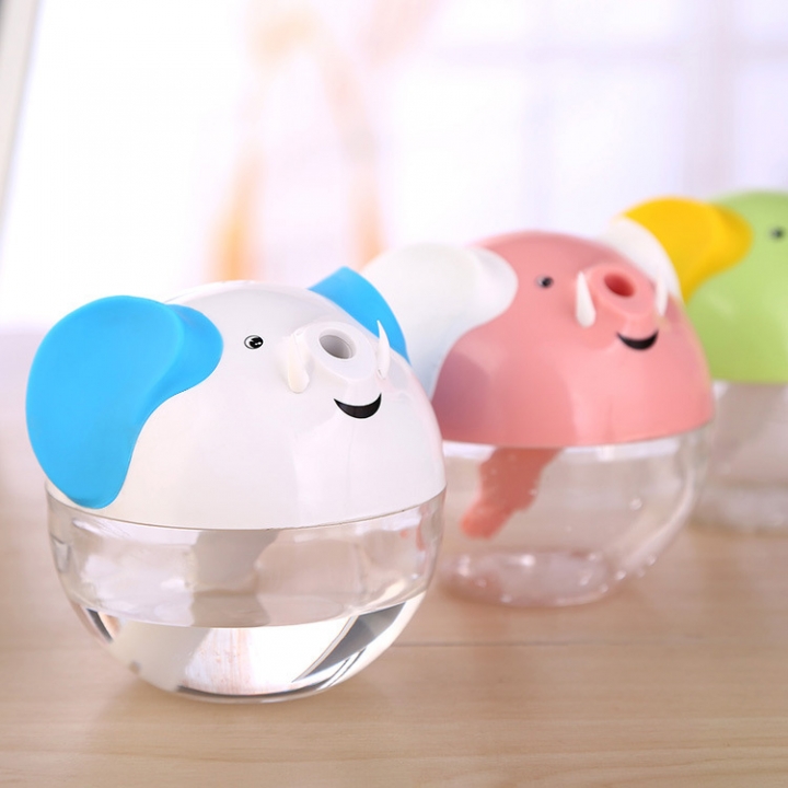 Auspicious icons Humidifier USB Mini Household led Luminous Air Filter