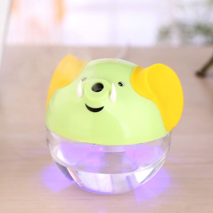 Auspicious icons Humidifier USB Mini Household led Luminous Air Filter