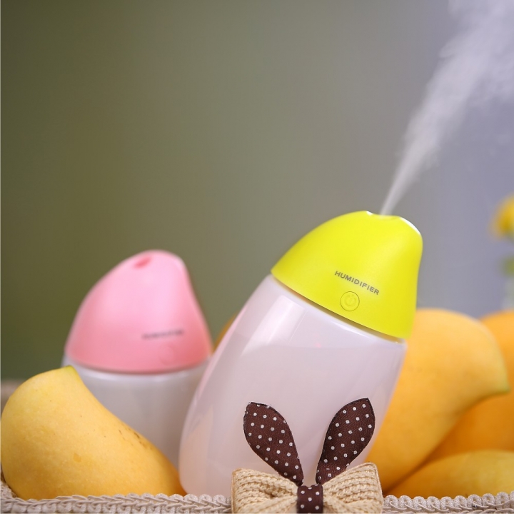 Mango Humidifier Colorful Night lights Desktop Mini Household Creativity USB air filter